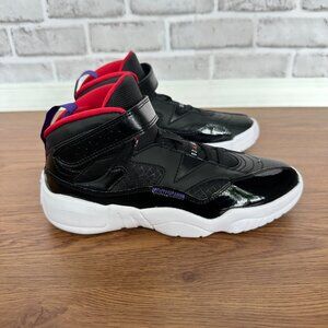 ⭐⭐Nike Air Jordan 6 Rings Toddler Boys 3Y Athletic Sneaker Black Red DQ8432-001